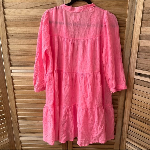 Honorine Short Giselle Dress in Sugar Pink - Picture 5 of 6